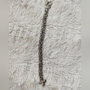 Byzantine sterling bracelet